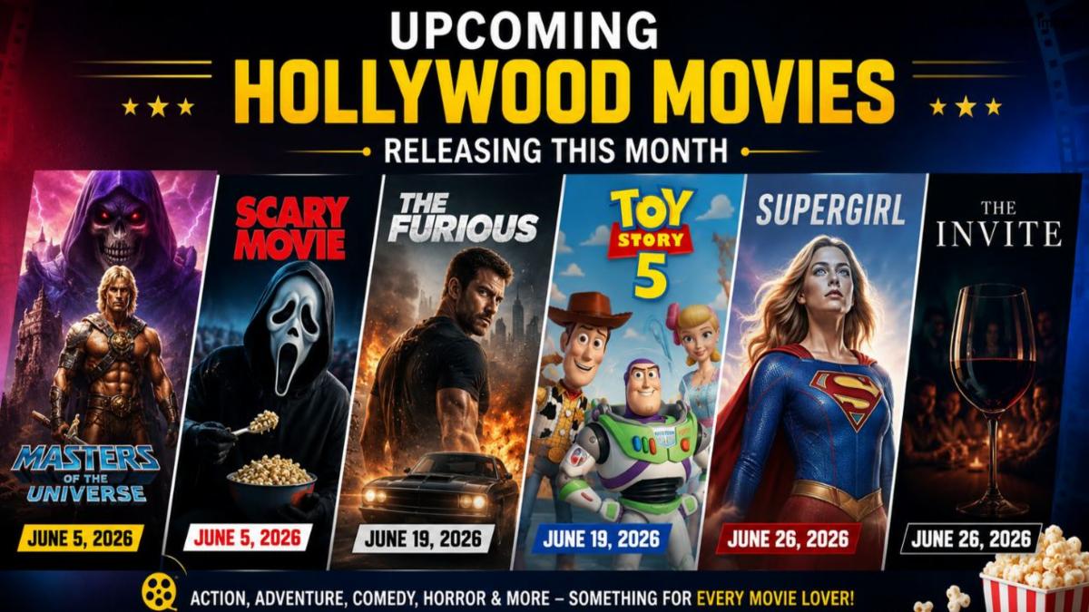 Upcoming Hollywood Movies Releasing This Month: From Masters of the Universe to Scary Movie